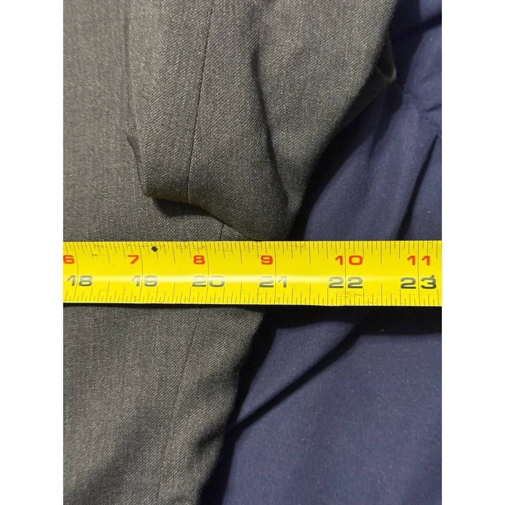 Banana Republic Mens 42R Grey Tailored Fit Italian Wool Blazer Cerruti Fabric